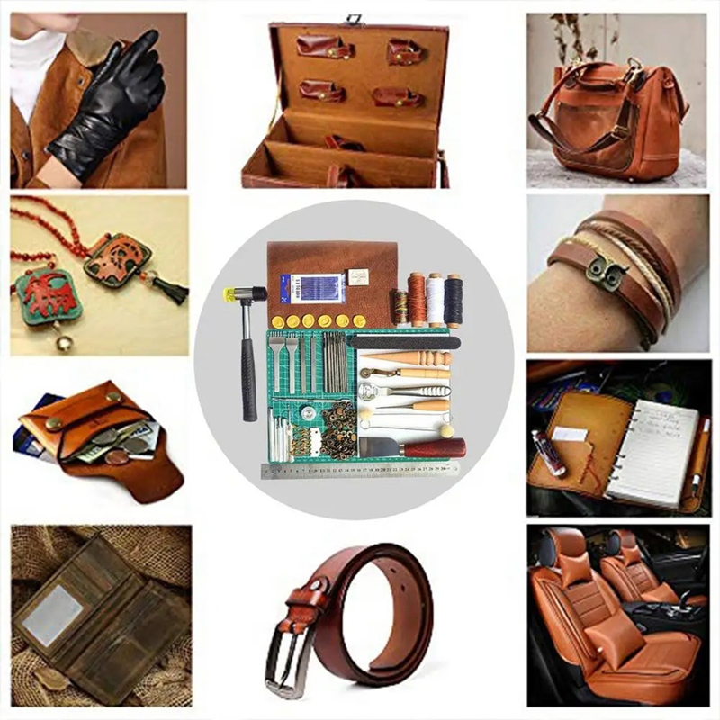Leatherwork Manual - Leather Tool Set Leather Working Tools