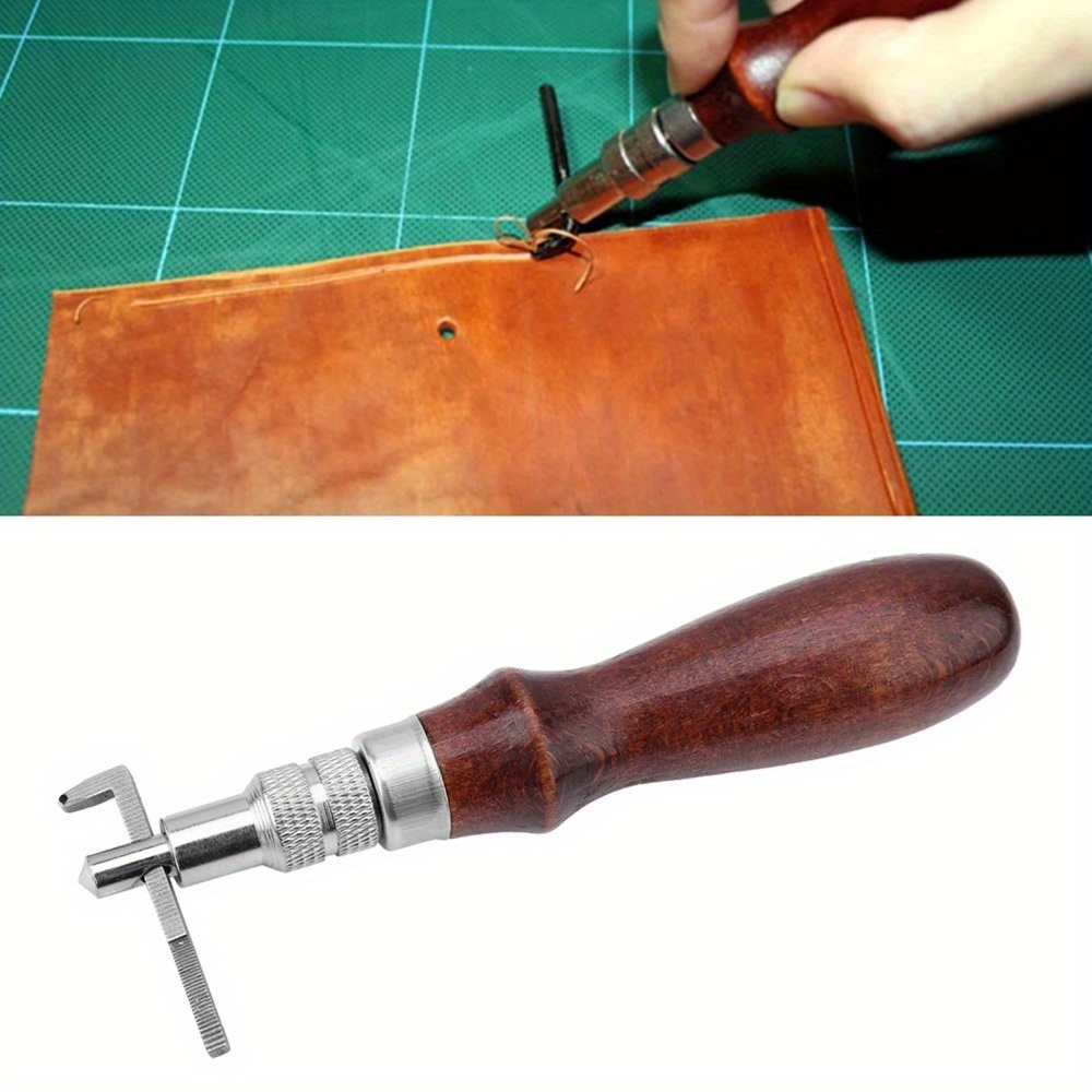 Leatherwork Accessories - 1PC Adjustable Leather Edge Stitching Groover