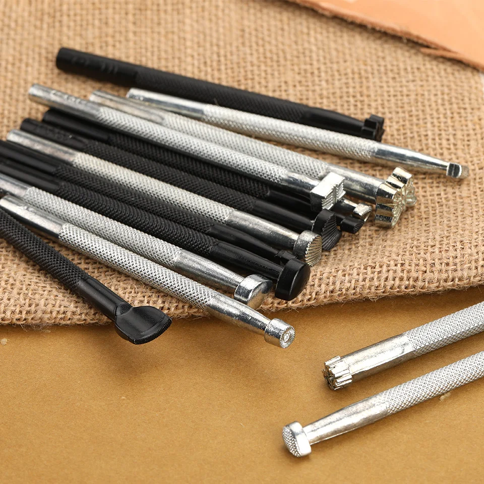 Leatherwork Craft - 6/20pcs Metal Leather Working Saddle Making