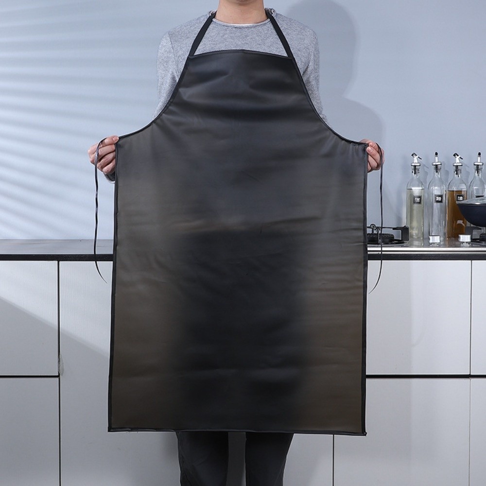 Leather Work Factory - PVC Waterproof Oil-proof Apron Waist Lengthened