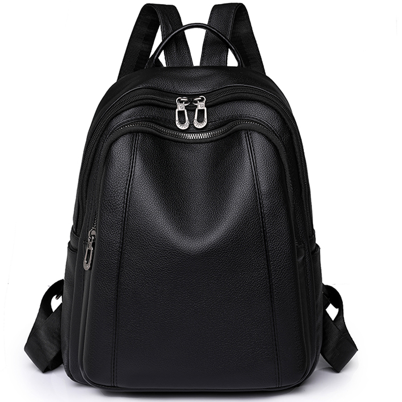 Leather Work Backpack - High Quality Leather Backpack Women Large