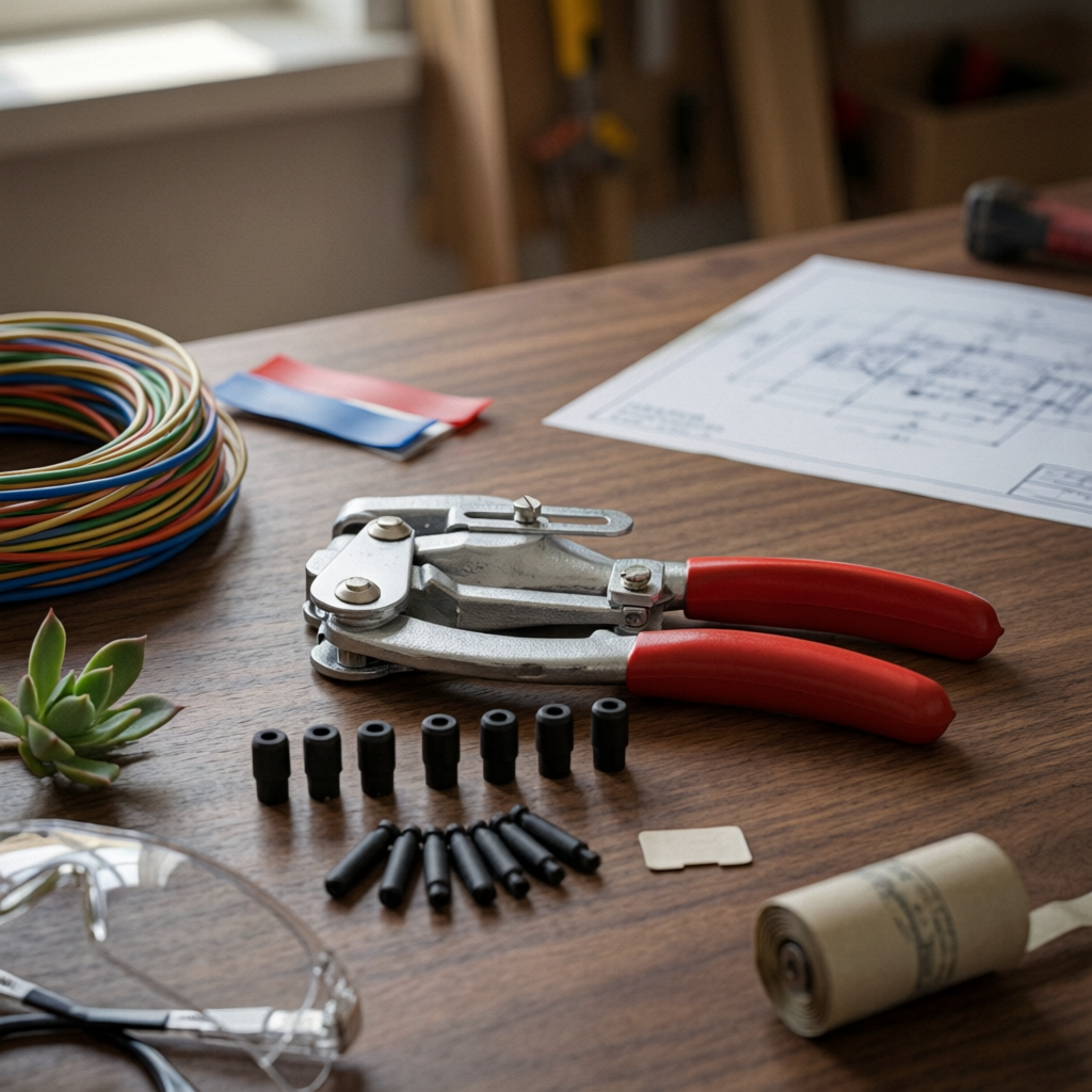 Leatherwork Or Leathercraft - Hole Punch Plier Interchangeable Punch Plier