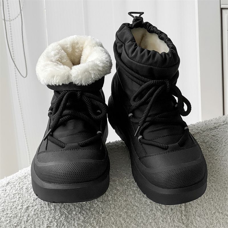 Leather Work Boots - Designer New Men's Snow Boots Winter