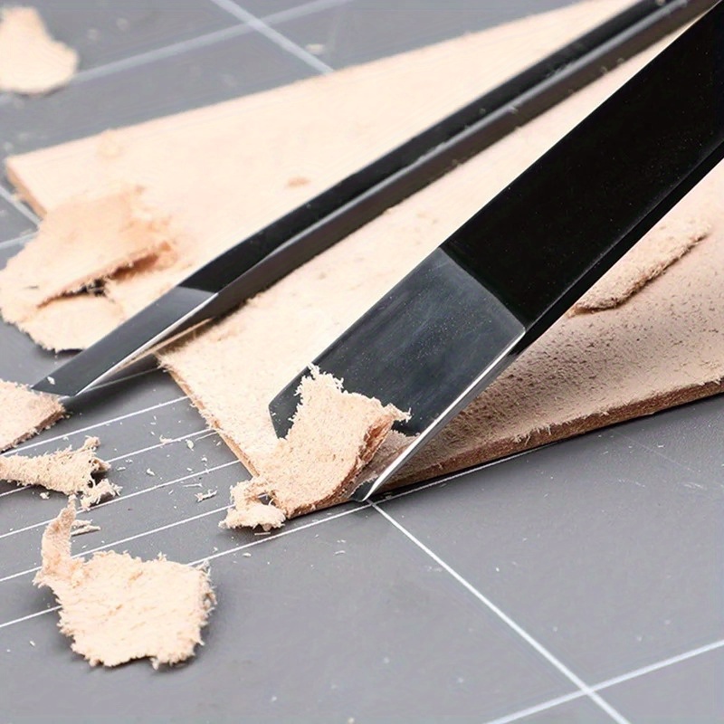 Leatherwork Accessories - 2PCS Leather Thinning Cutting Knife Handmade