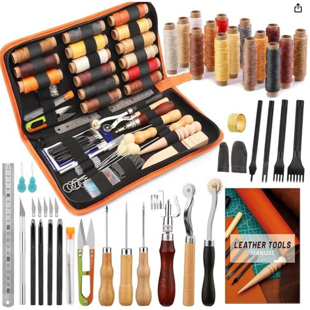 Leatherwork Or Leathercraft - Leather Working Tools Practical Leather Craft