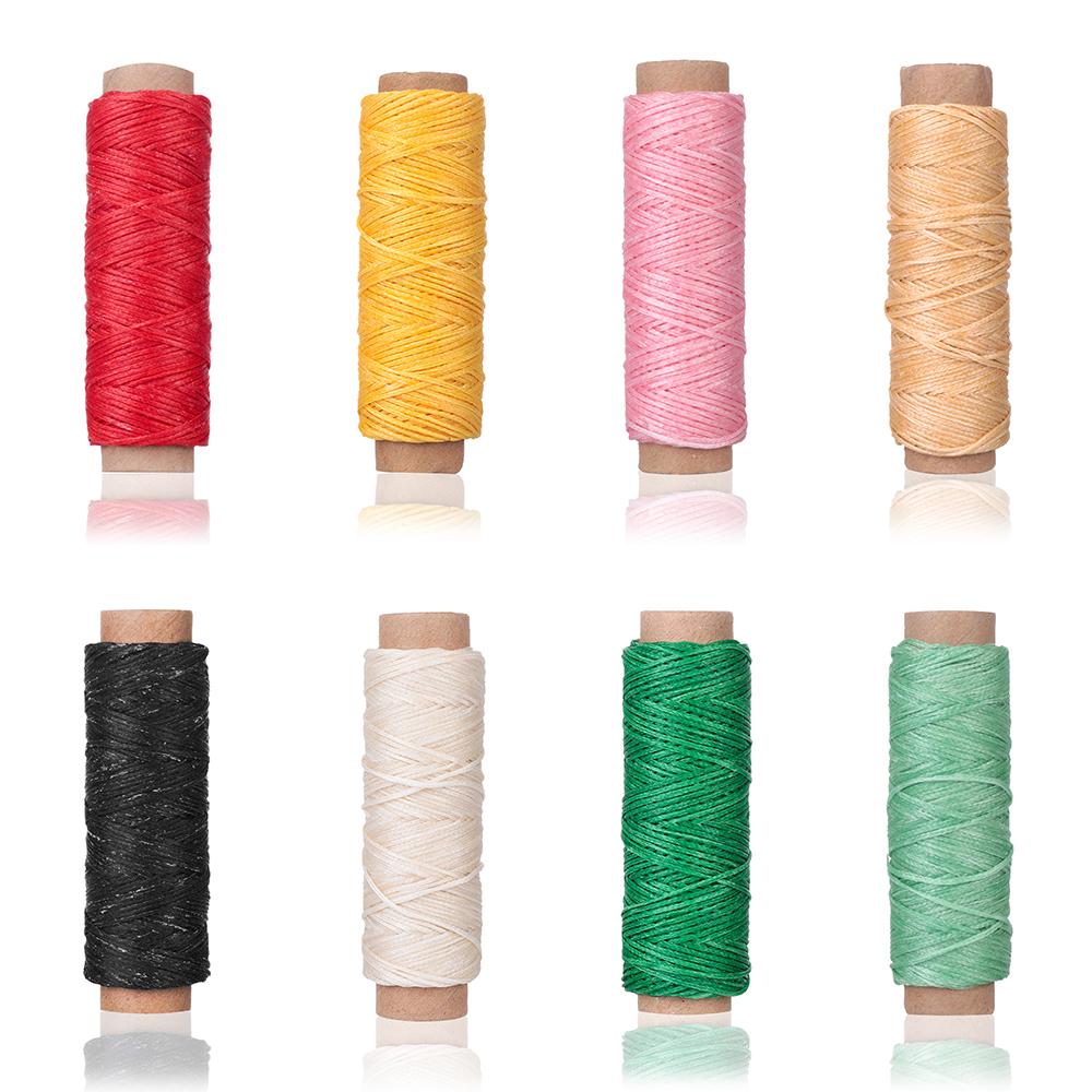 Leatherwork Accessories - 30m/roll Waxed Thread Cotton Cord String