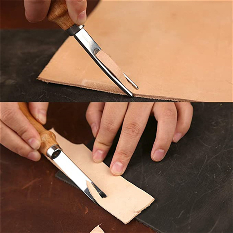 Leatherwork Accessories - Practical Leather Craft Edge Beveler Skiving