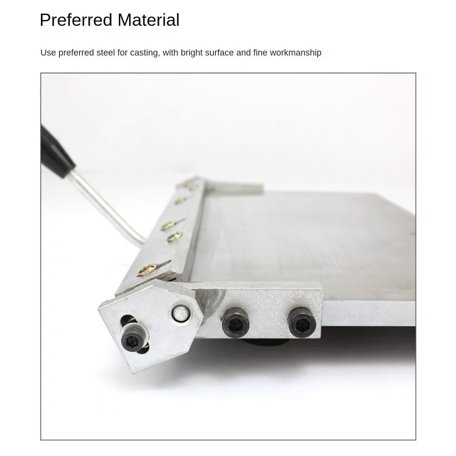 Leatherwork Manual - Stainless Steel Manual Folding Machine 12/14