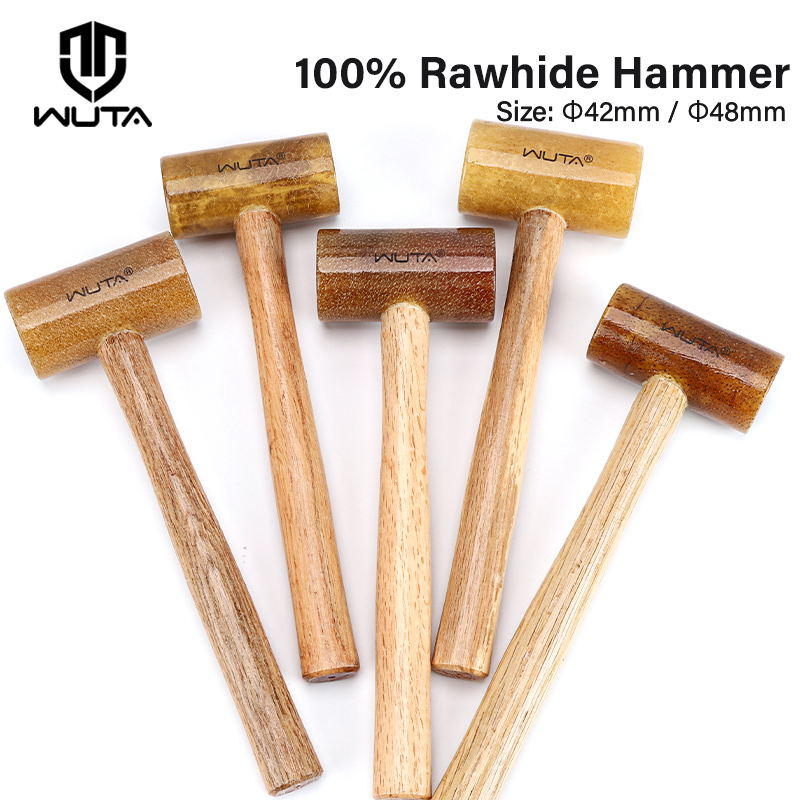 WUTA 100% Rawhide-Đầu Vồ Da Th - đánh giá và giá Mallet Rawhide Craft