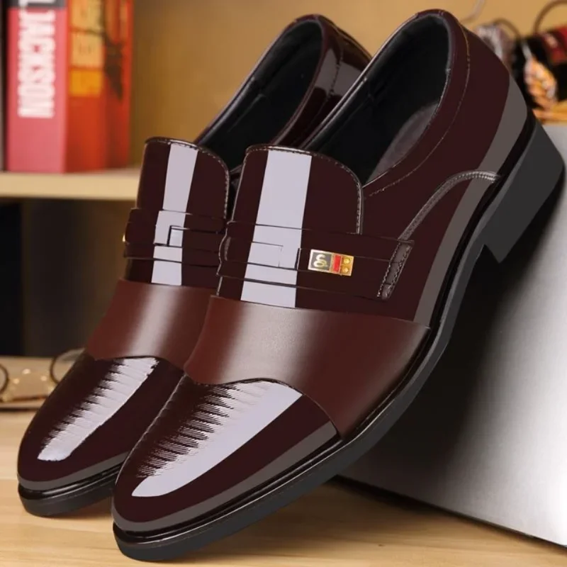 Leather Shoes for Men Wedding  - đánh giá và giá Leather Work Dress