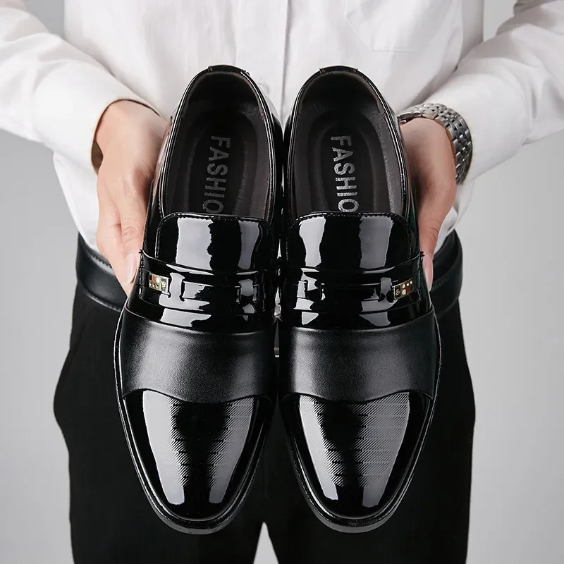 Leather Shoes for Men Wedding  - đánh giá và giá Leather Work Dress