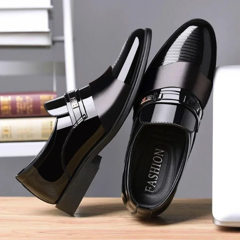 Leather Shoes for Men Wedding  - đánh giá và giá Leather Work Dress