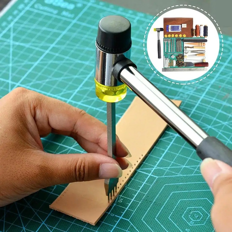 Leather Tool Set Leather Worki - đánh giá và giá Leatherwork Manual