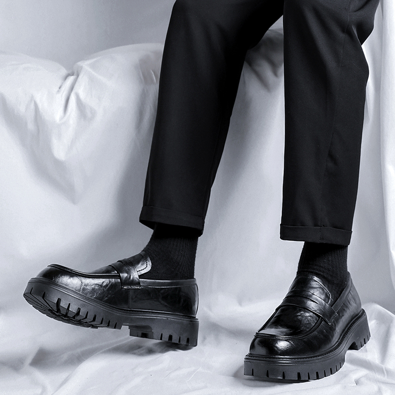 Men's Black leather shoes Gent - đánh giá và giá Leather Work Dress