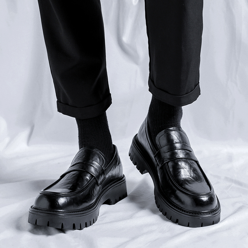 Men's Black leather shoes Gent - đánh giá và giá Leather Work Dress