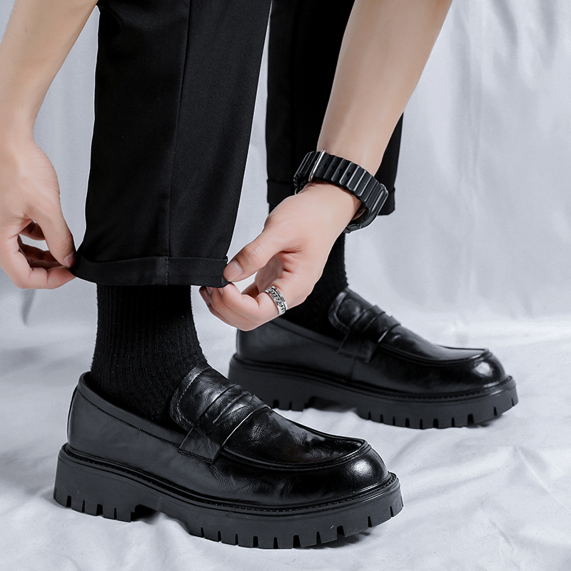 Men's Black leather shoes Gent - đánh giá và giá Leather Work Dress