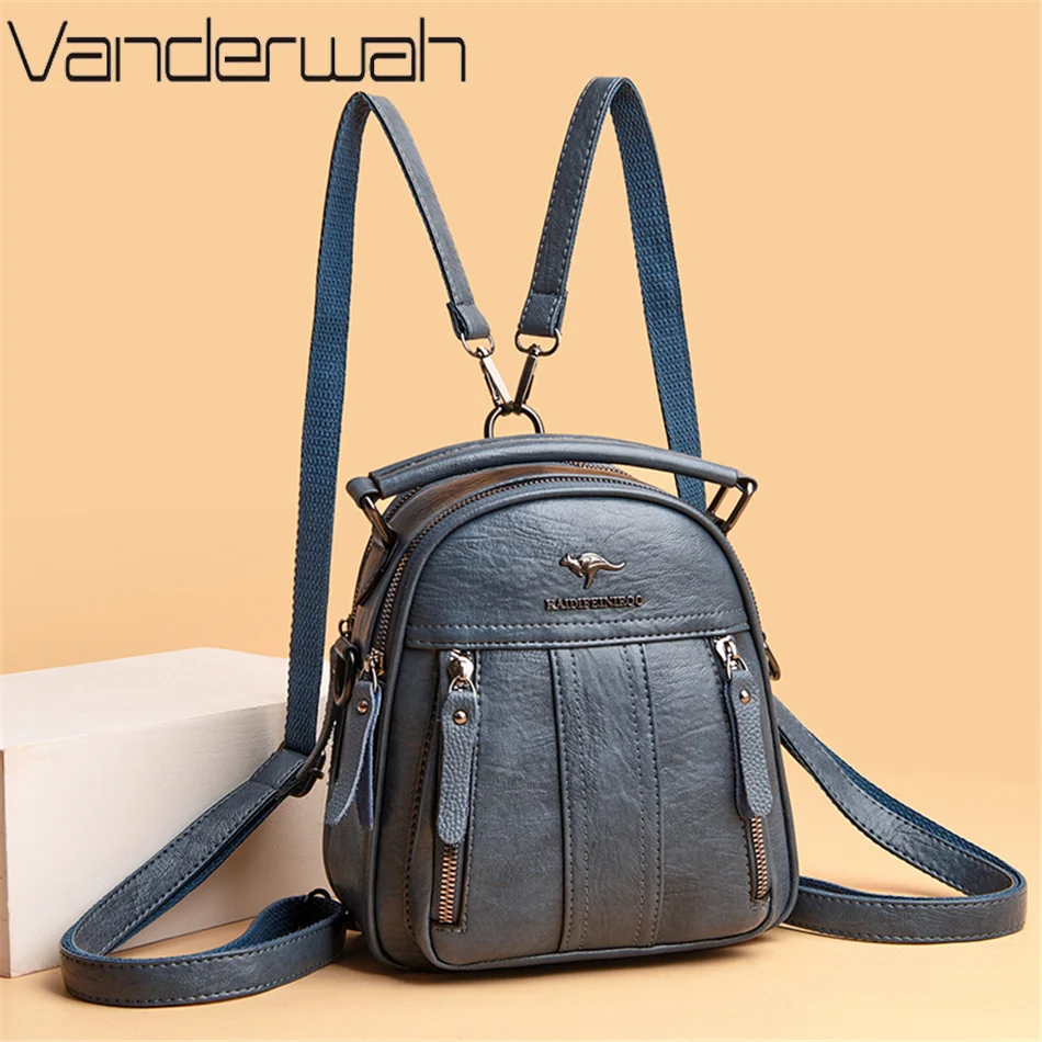 4 Trong 1 Da Lưng Đa Năng Nữ Đ - đánh giá và giá Leather Work Backpack