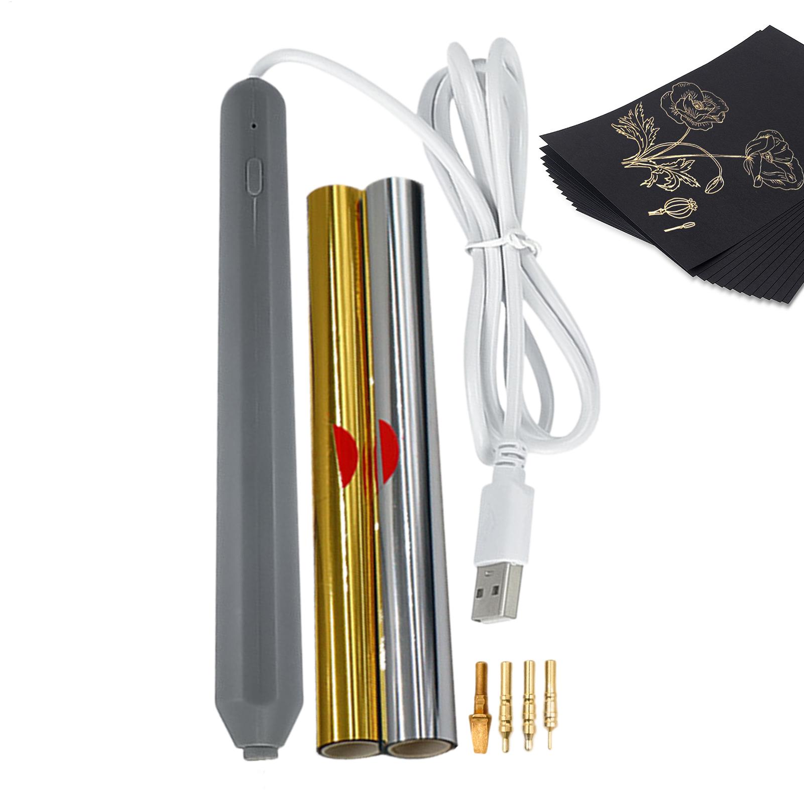 Hot Foil Pen Stamping Tool wit - đánh giá và giá Leatherwork Embossing