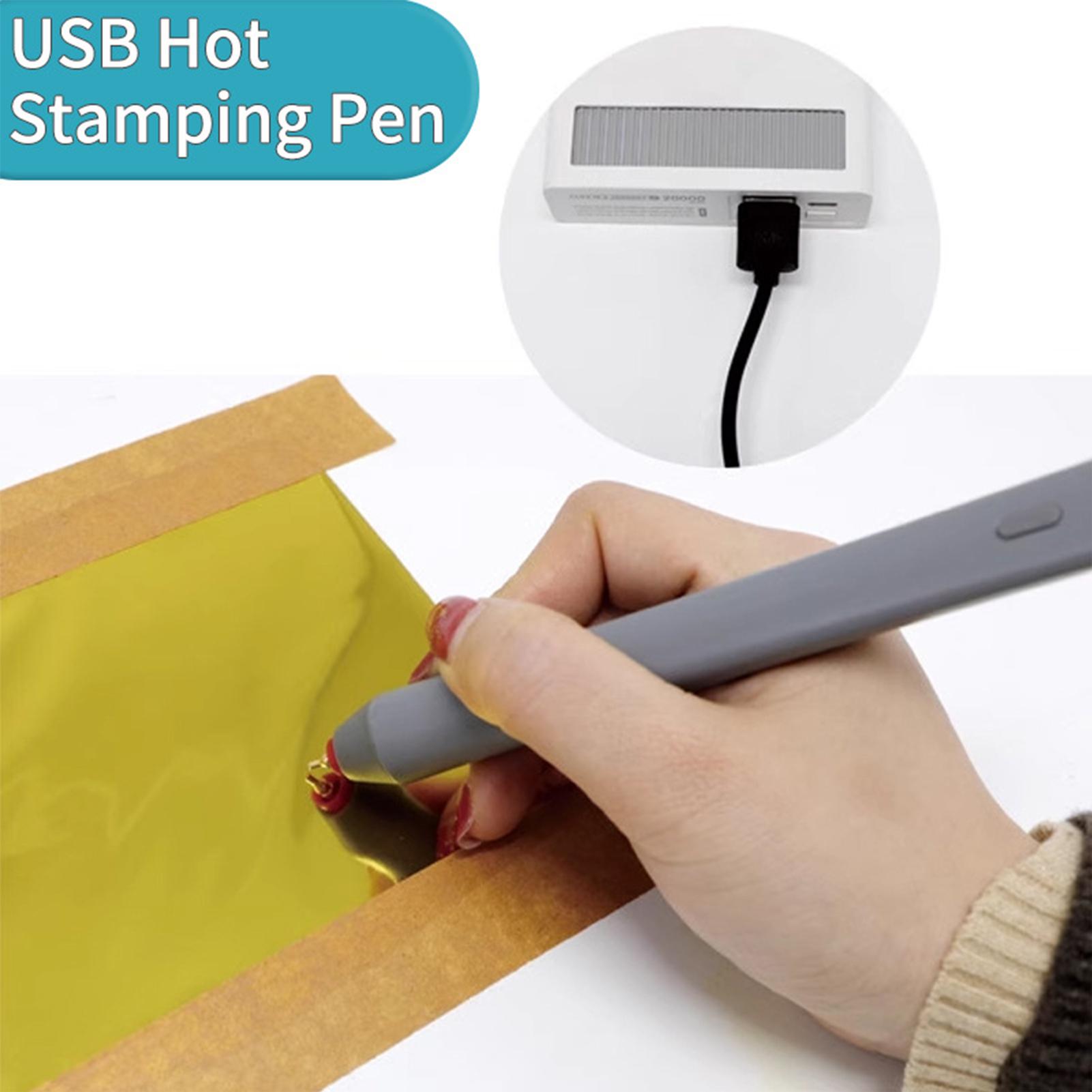 Hot Foil Pen Stamping Tool wit - đánh giá và giá Leatherwork Embossing