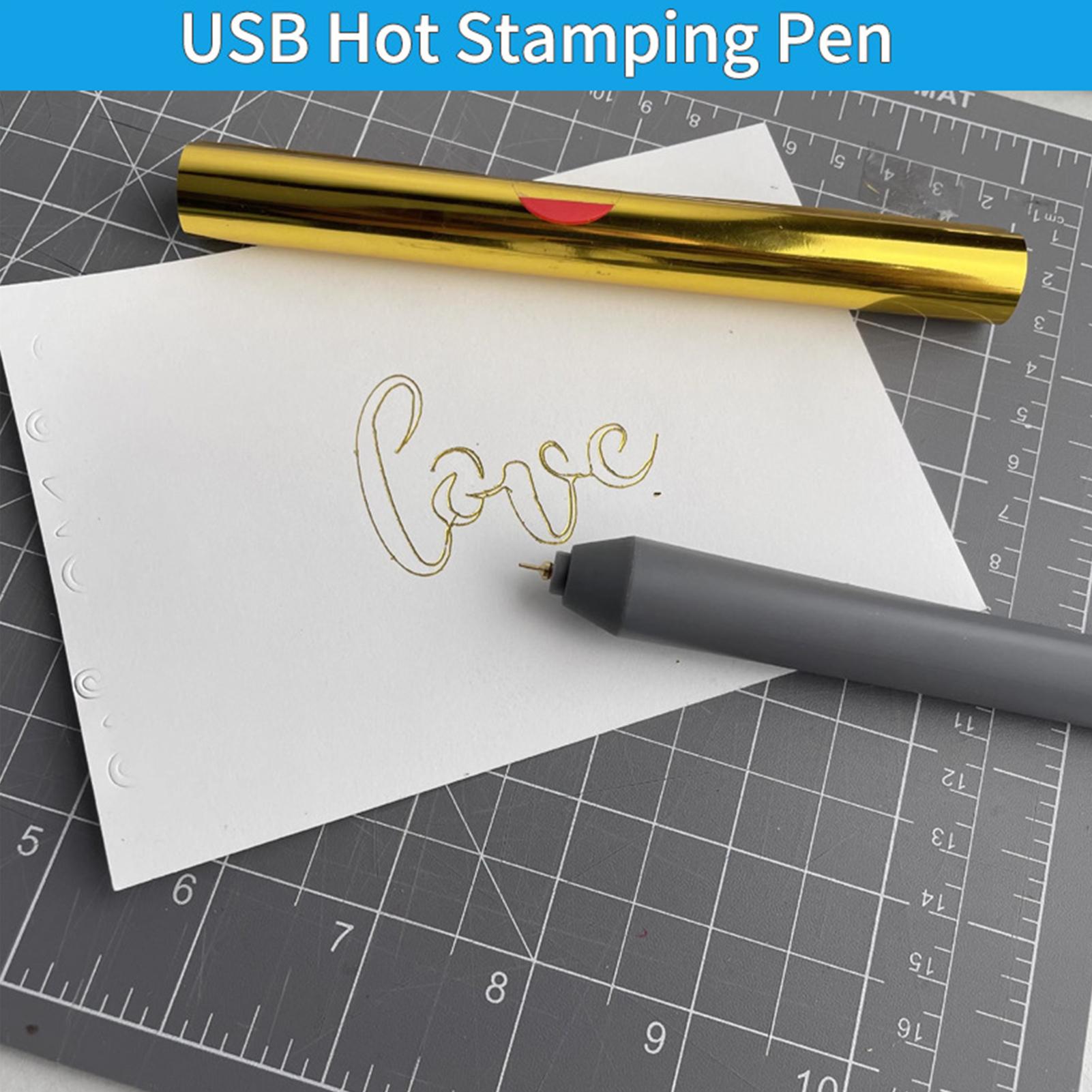 Hot Foil Pen Stamping Tool wit - đánh giá và giá Leatherwork Embossing