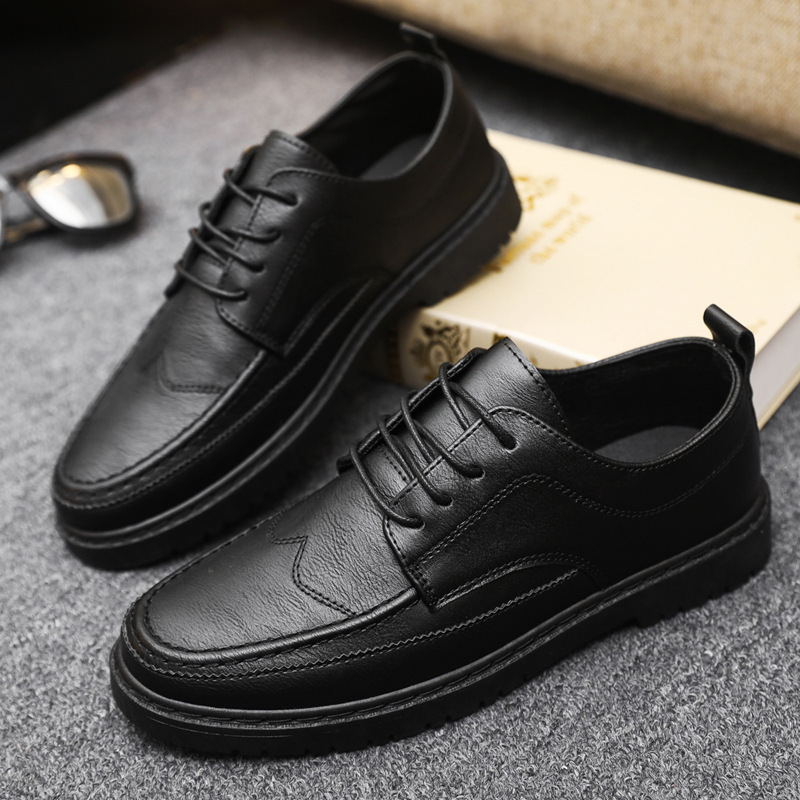 Brand Men's Casual Shoes Class - đánh giá và giá Leather Work Dress