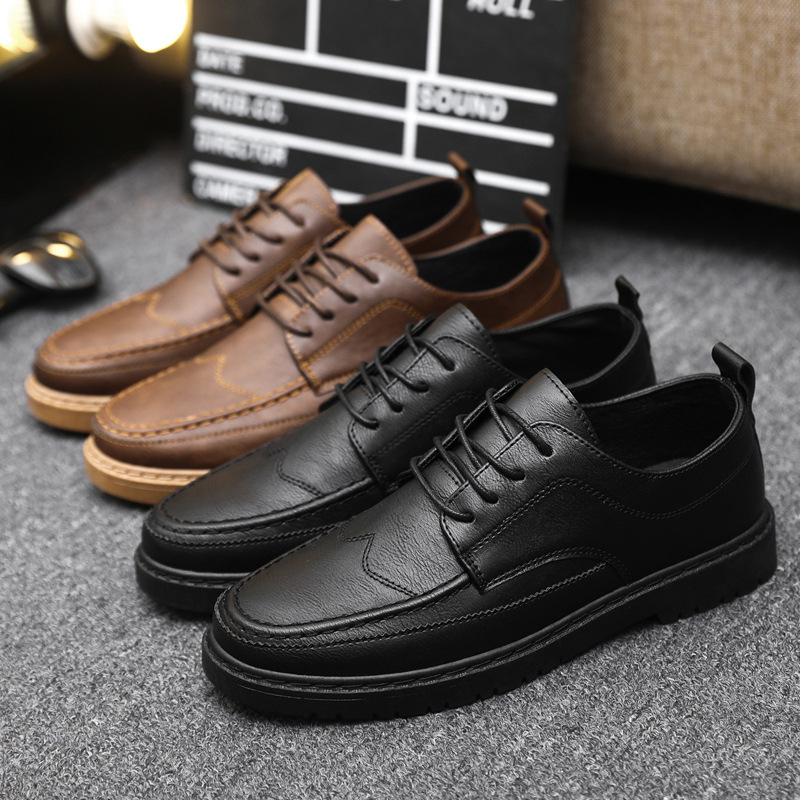 Brand Men's Casual Shoes Class - đánh giá và giá Leather Work Dress