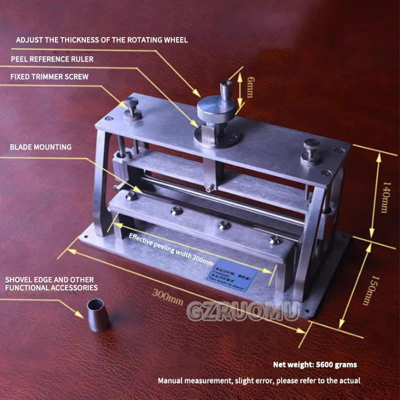 DIY Manual Leather Splitter Ma - đánh giá và giá Leatherwork Manual