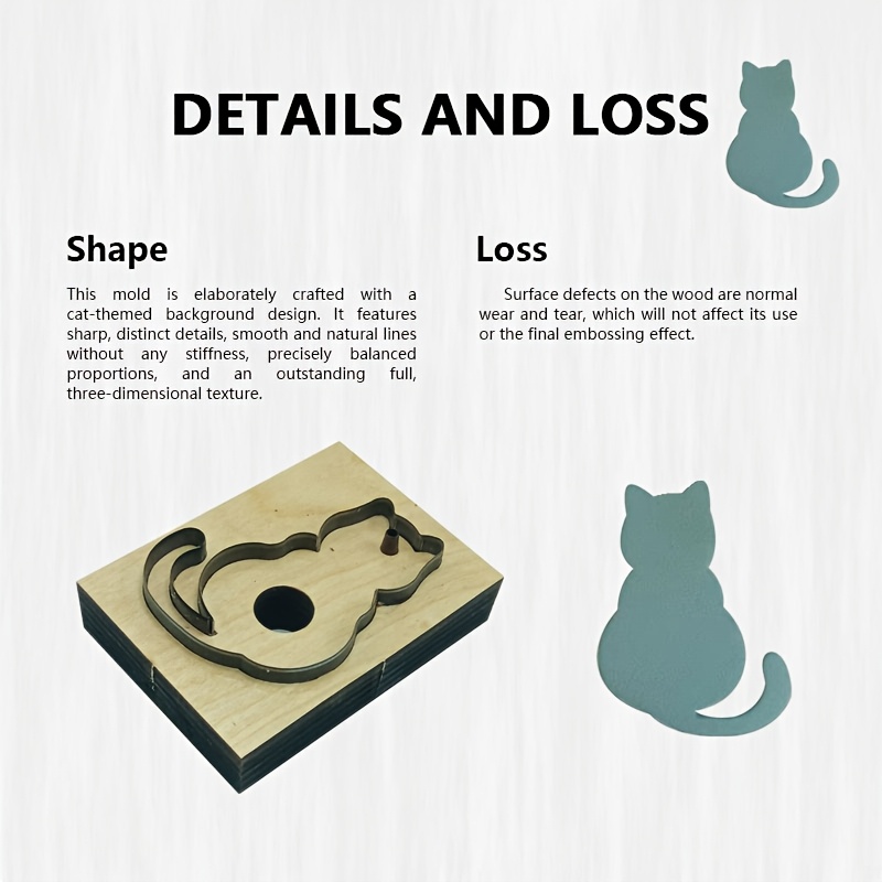 Leather Cutting Stamp Tool Cat - đánh giá và giá Leatherwork Embossing
