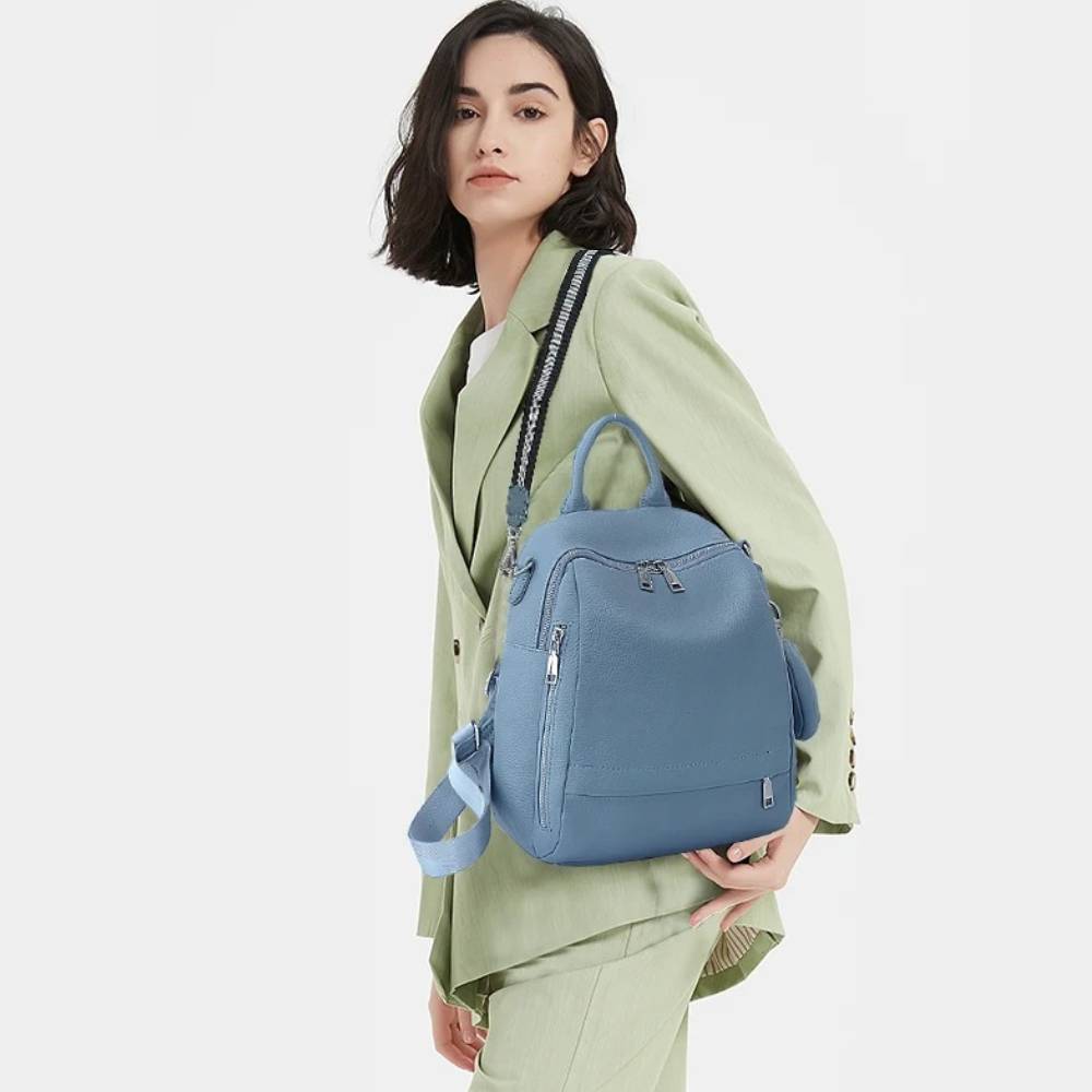 Zency Da Thật Chính Hãng Da Ba - đánh giá và giá Leather Work Backpack