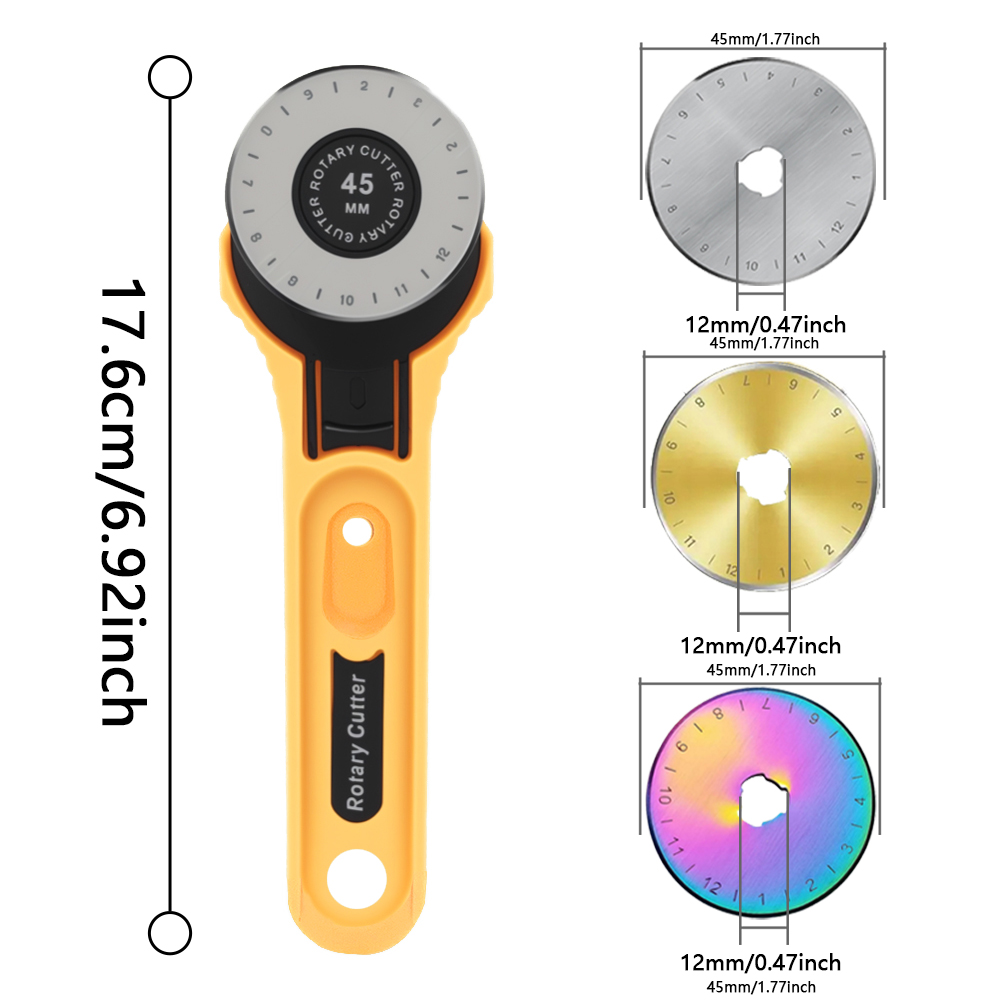 45mm Rotary Fabric Cutter Leat - đánh giá và giá Leatherwork Accessories