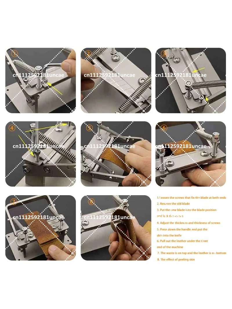 Manual Leather Splitter Peelin - đánh giá và giá Leatherwork Manual