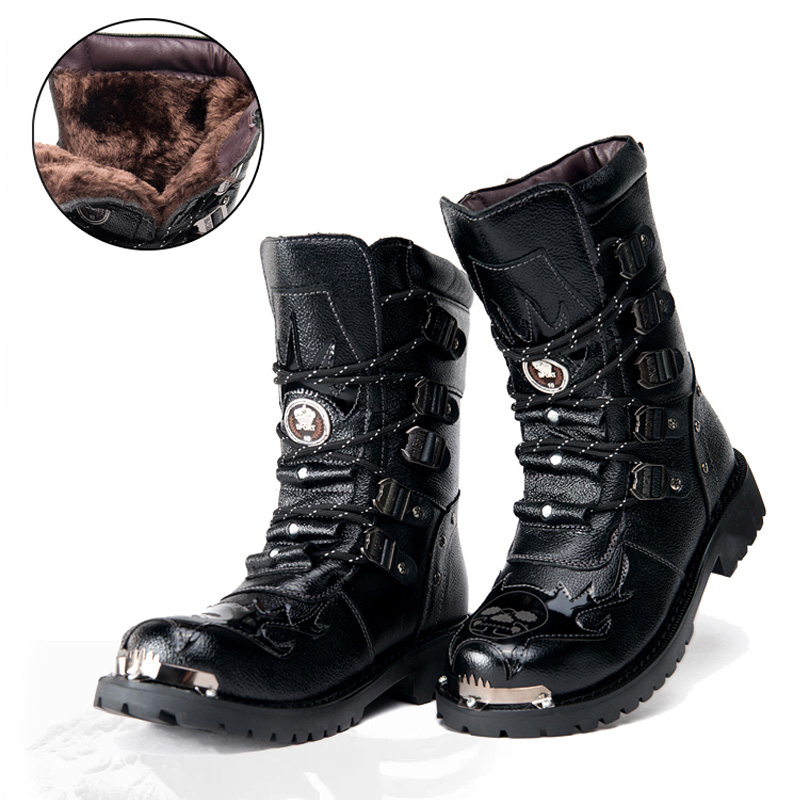 Chiến Đấu-Giày Mới Mùa Đông Un - đánh giá và giá Leatherwork Rivets