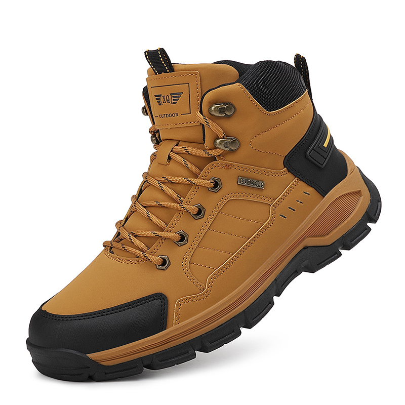 New Autumn Men's Boots Fashion - đánh giá và giá Leather Work Boots