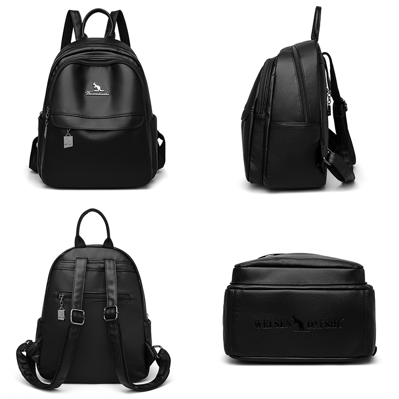 2024 New Women's Shoulder Bag  - đánh giá và giá Leather Work Backpack