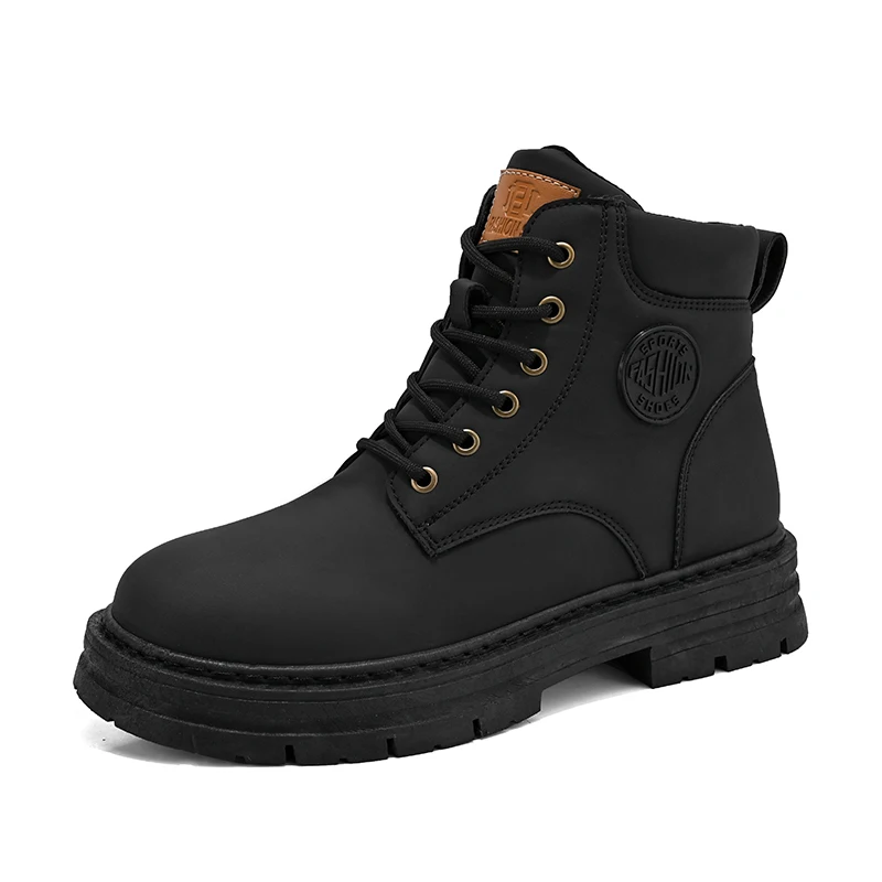 Men's High Top Boots Outdoor W - đánh giá và giá Leather Work Boots