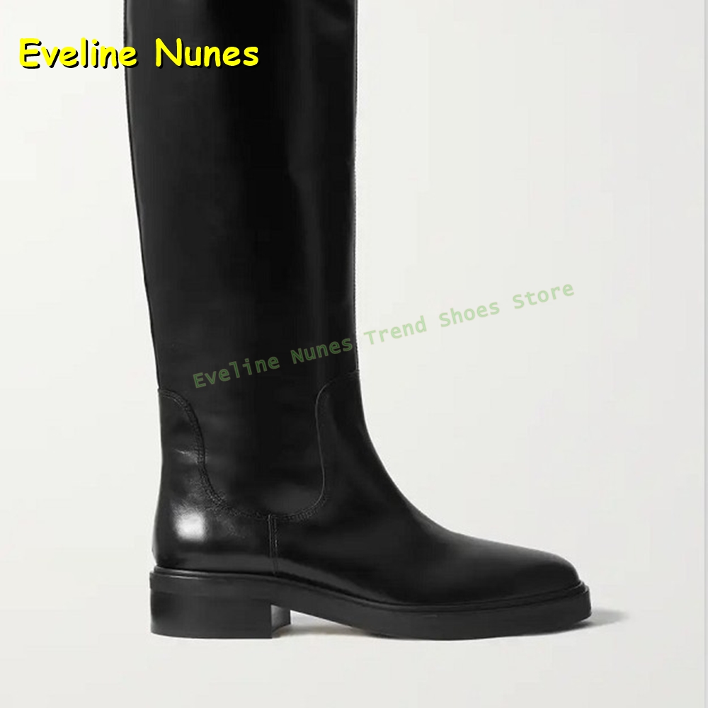 Black Leather Knee High Riding - đánh giá và giá Leather Work Boots