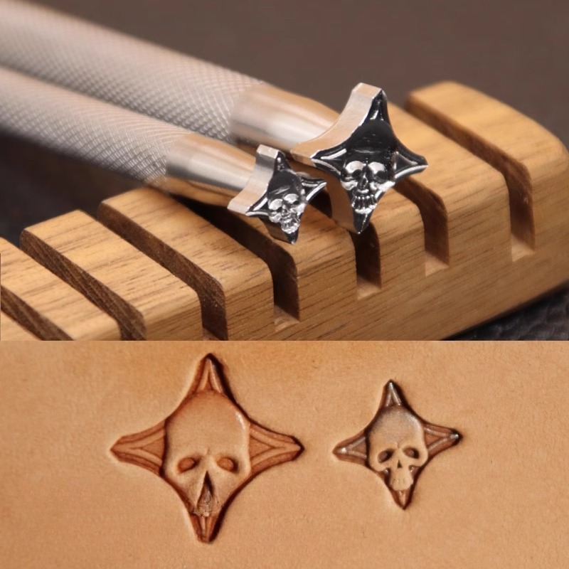 304 Stainless Steel Skull Head - đánh giá và giá Leatherwork Embossing