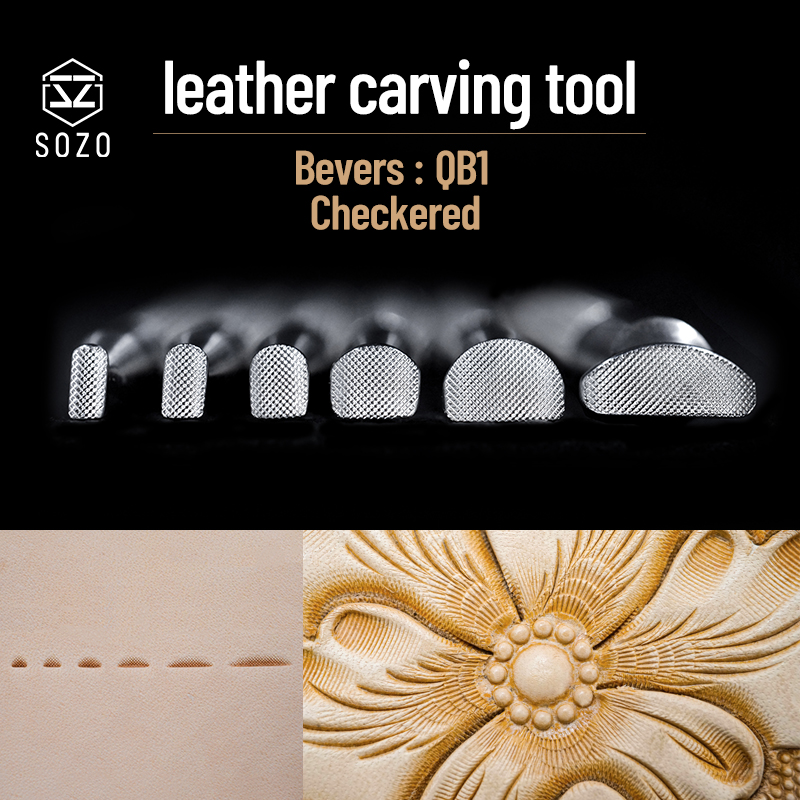 SOZO QB1 Da Công Cụ Dập Eevele - đánh giá và giá Leatherwork Embossing