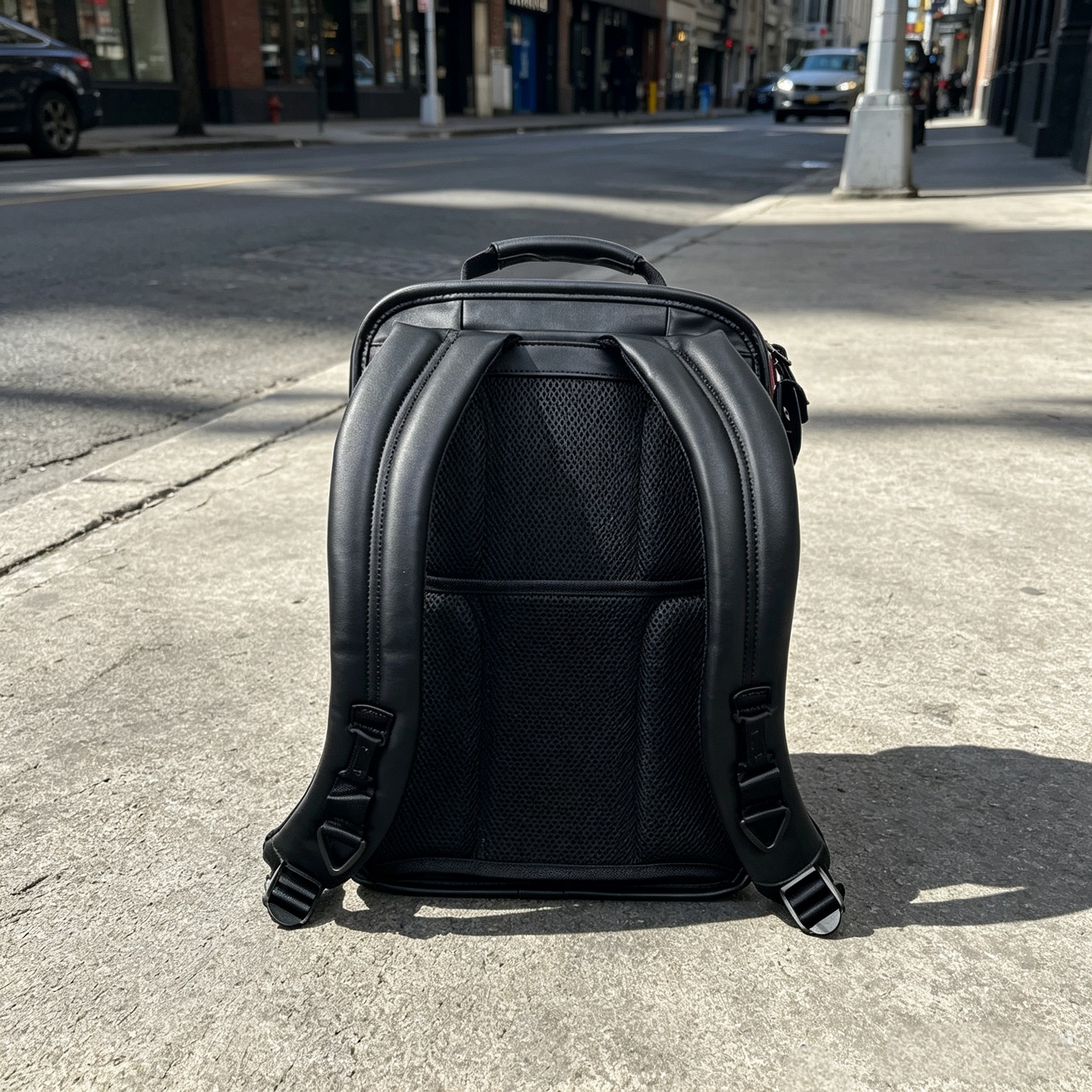 Men's Business Backpack, Upgra - đánh giá và giá Leather Work Backpack
