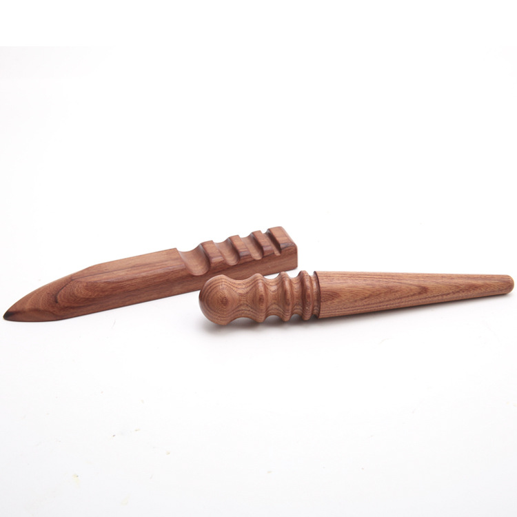 1PC Wood Slicker Smooth Groove - đánh giá và giá Leatherwork Craft