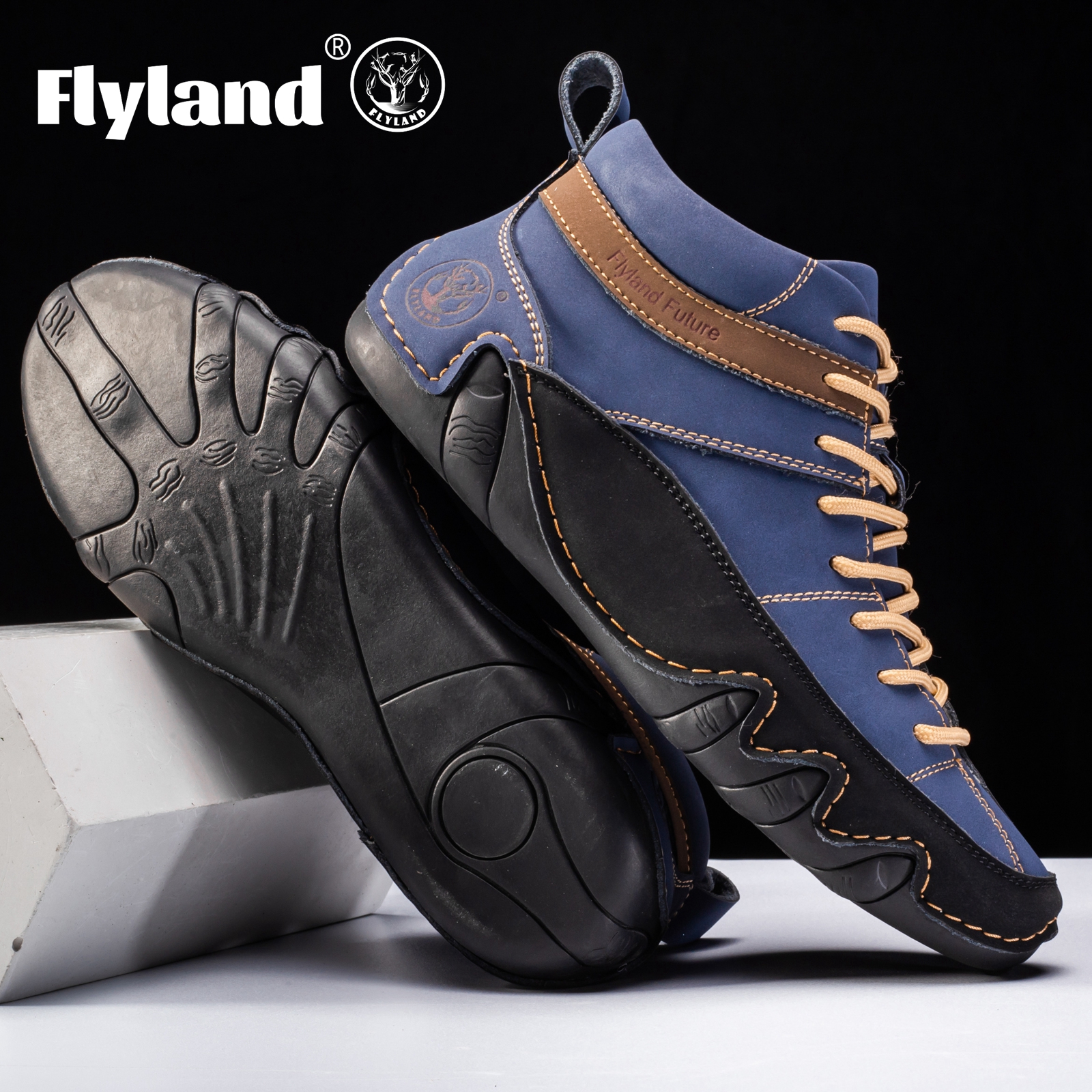 FLYLAND Men'S Fashion Sneaker  - đánh giá và giá Leather Work Dress