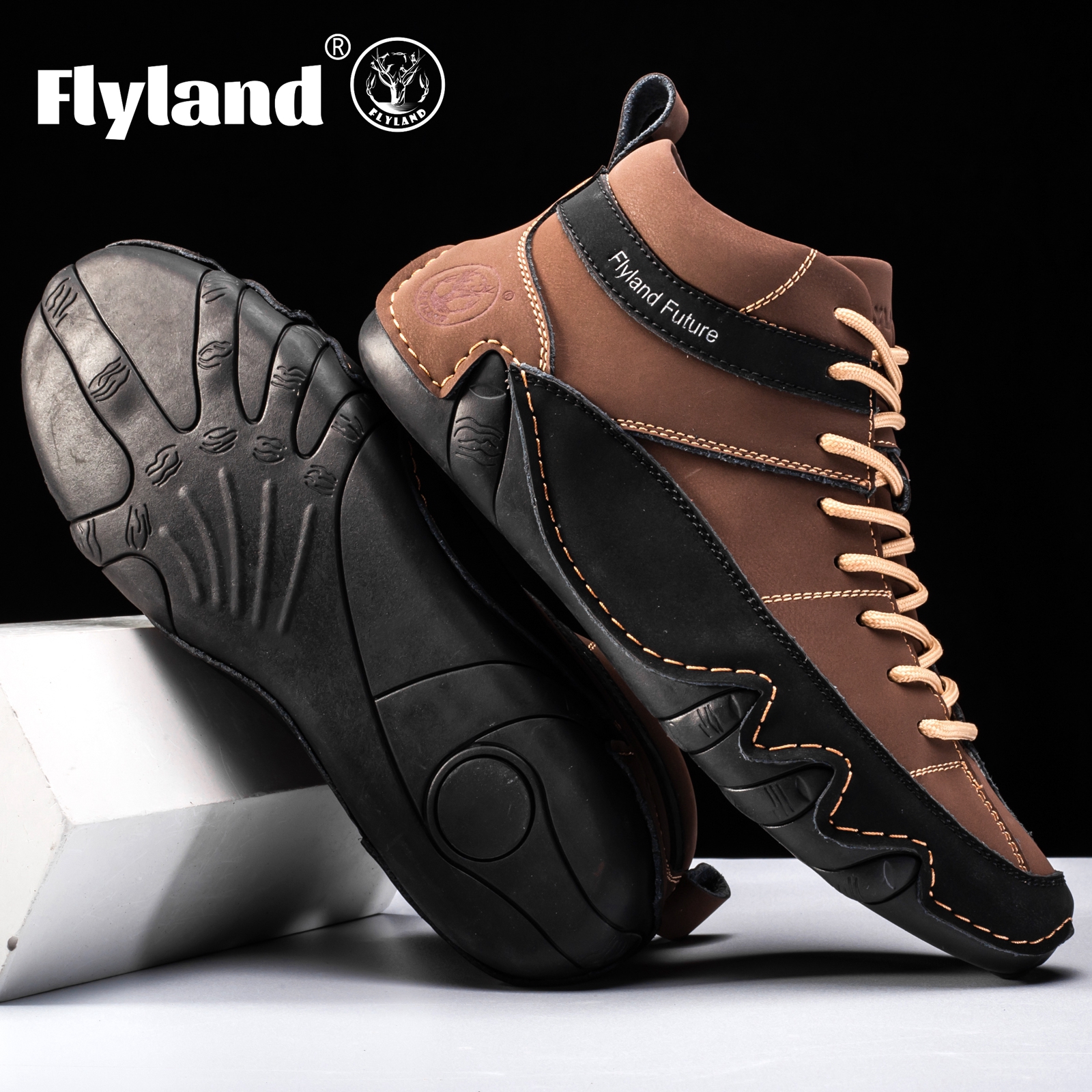 FLYLAND Men'S Fashion Sneaker  - đánh giá và giá Leather Work Dress