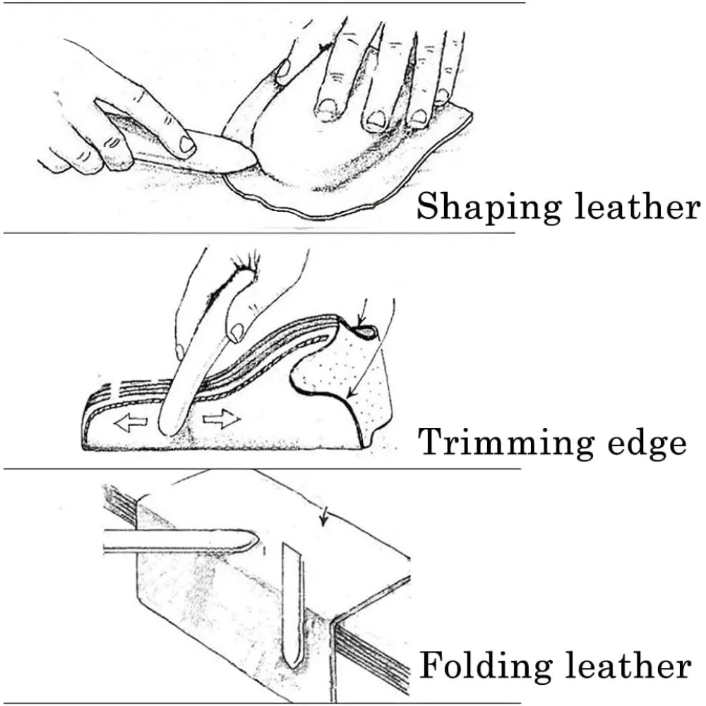 Leather Craft Edge Burnishing  - đánh giá và giá Leatherwork Craft