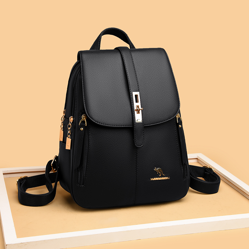 Luxury Women Leather Backpacks - đánh giá và giá Leather Work Backpack