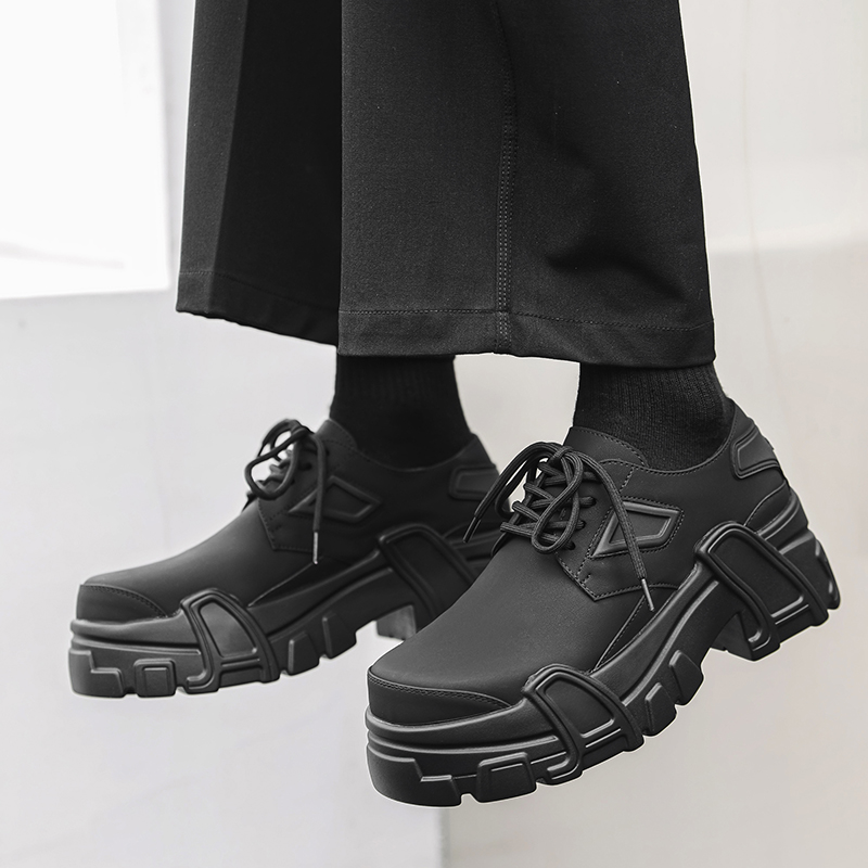Men Platform Leather Shoes For - đánh giá và giá Leather Work Dress