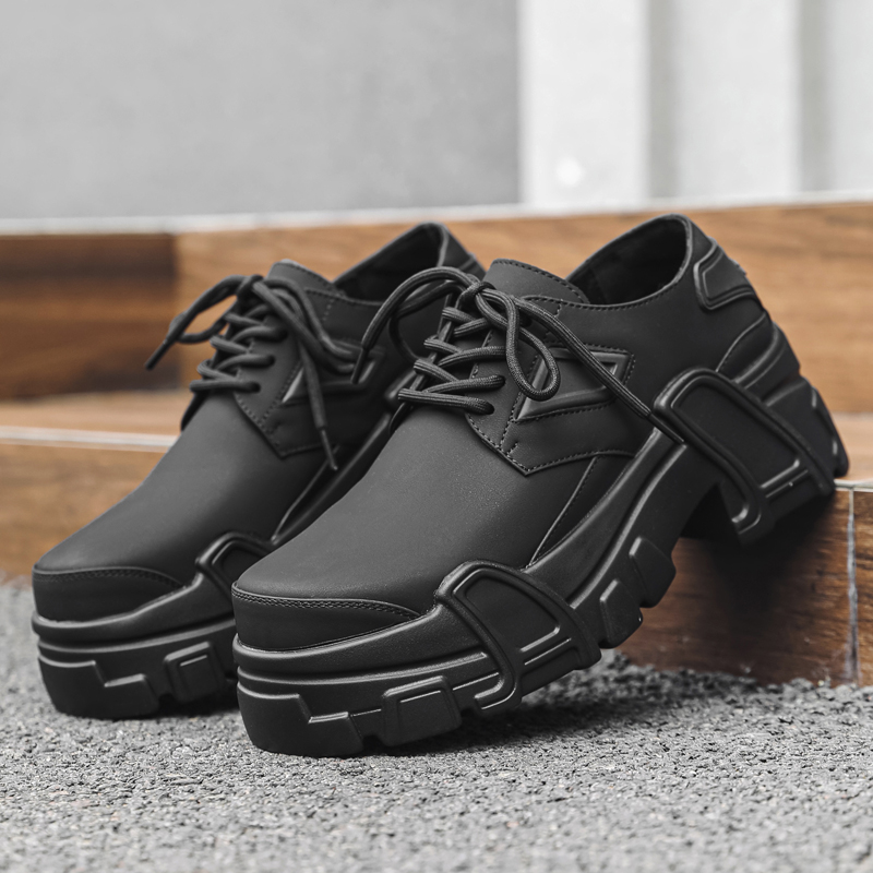 Men Platform Leather Shoes For - đánh giá và giá Leather Work Dress