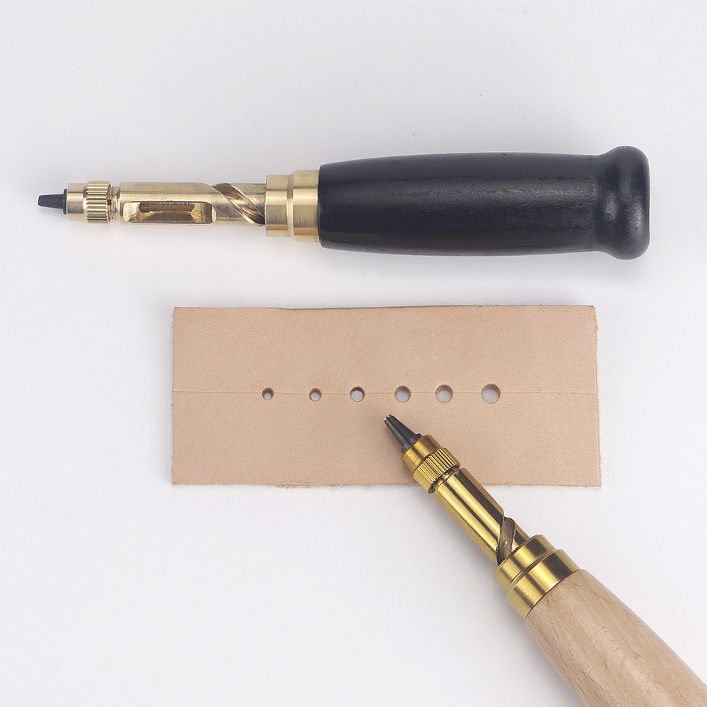 DIY Manual Leather Hole Punch  - đánh giá và giá Leatherwork Manual