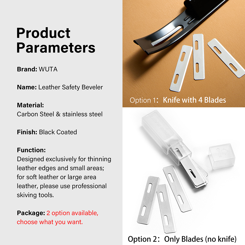 WUTA Sharp Leather Safety Beve - đánh giá và giá Leatherwork Accessories