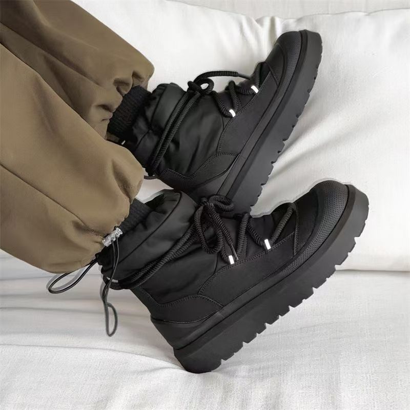 Designer New Men's Snow Boots  - đánh giá và giá Leather Work Boots
