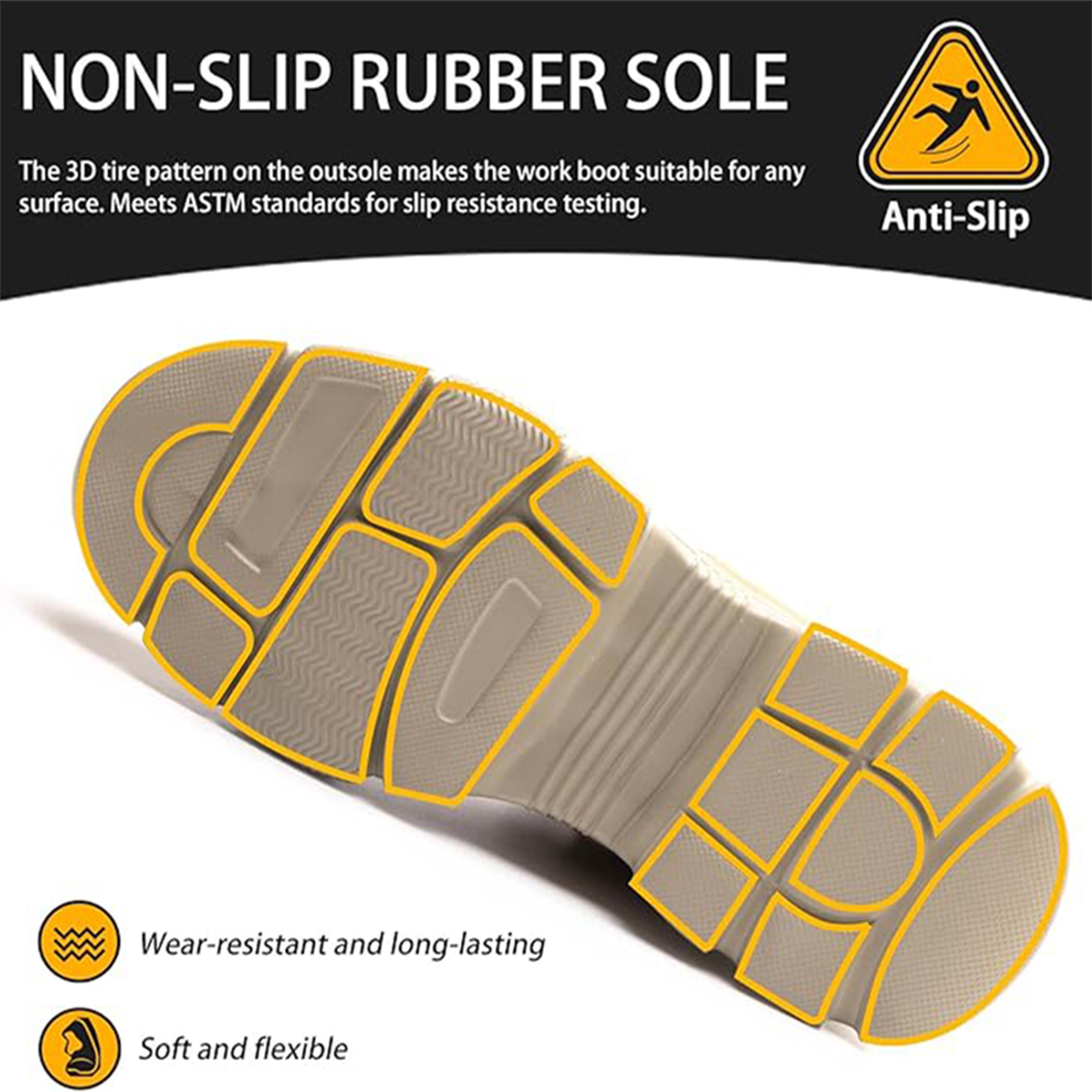 Men's Safety Shoes Men's Anti  - đánh giá và giá Leather Work Factory
